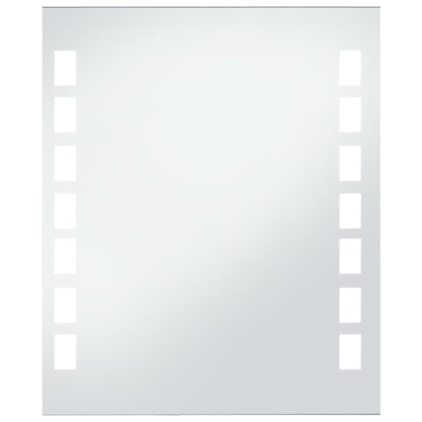 vidaXL LED-vægspejl til badeværelset 50x60 cm -  Spejle
