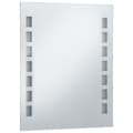 Miniatyrbillede 4 af 9: vidaXL LED-vægspejl til badeværelset 50x60 cm -  Spejle