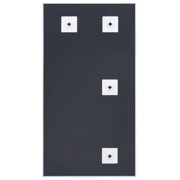 vidaXL spejl 100x60 cm hvid -  Spejle