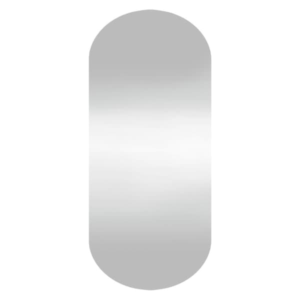vidaXL vægspejl 35x80 cm ovalt glas -  Spejle