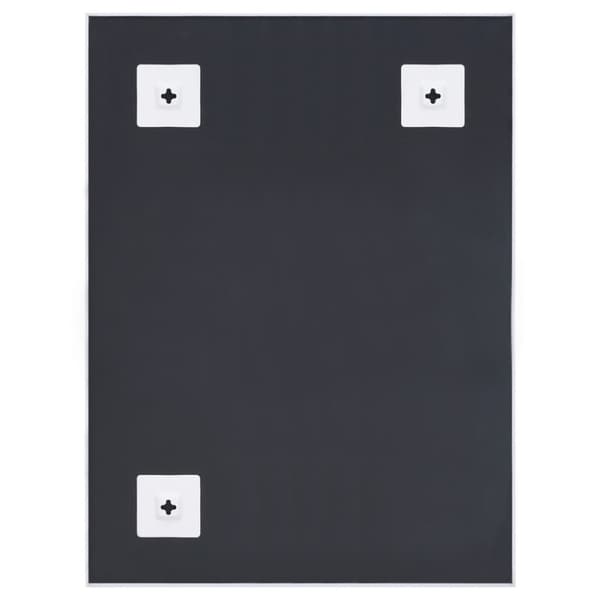 vidaXL spejl 80x60 cm hvid -  Spejle
