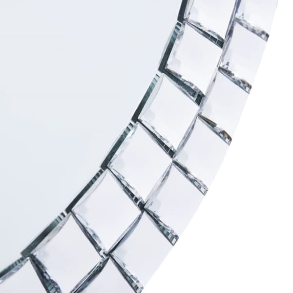 vidaXL vægspejl 50 cm hærdet glas -  Spejle