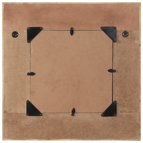 vidaXL Seinäpeili kierrätetty täyspuu 50x50 cm -  Peilit