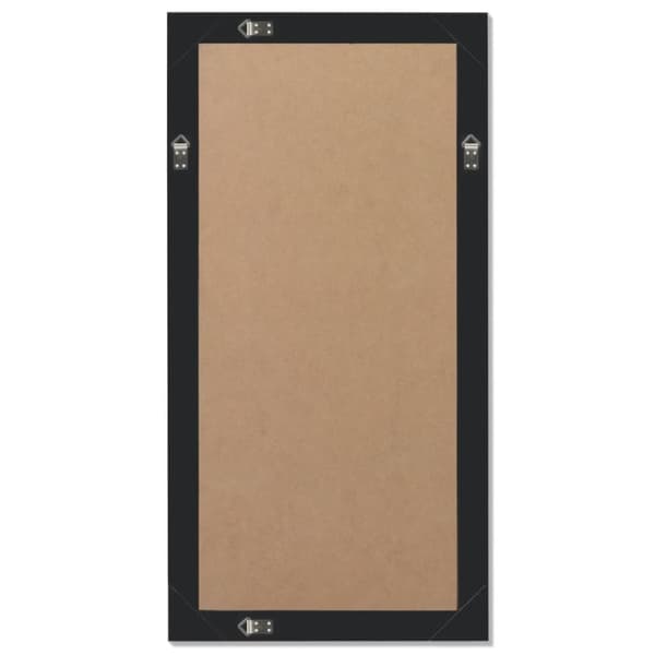 vidaXL vægspejl 100x50 cm barokstil sort -  Spejle