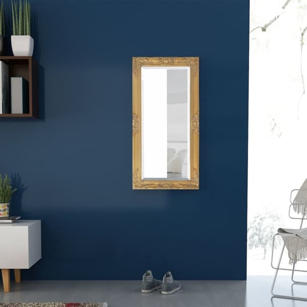vidaXL Seinäpeili Barokkityylinen 100x50 cm Kulta -  Peilit