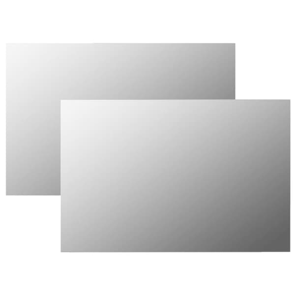 vidaXL Seinäpeilit 2 kpl 60x40 cm suorakulmainen lasi -  Peilit