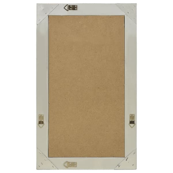 vidaXL vægspejl 50x80 cm barokstil sølvfarvet -  Spejle