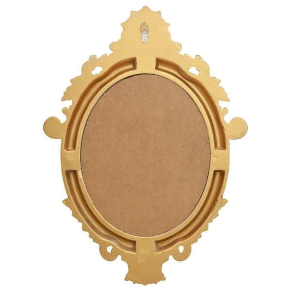 vidaXL Väggspegel slottsstil 56x76 cm guld -  Speglar