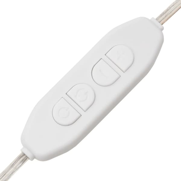 vidaXL Väggspegel med LED-belysning rund - Speglar