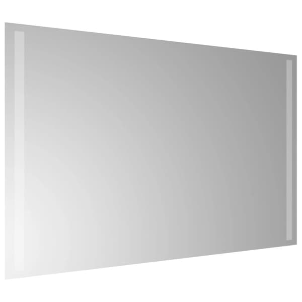 vidaXL badeværelsesspejl med LED-lys 80x50 cm -  Spejle