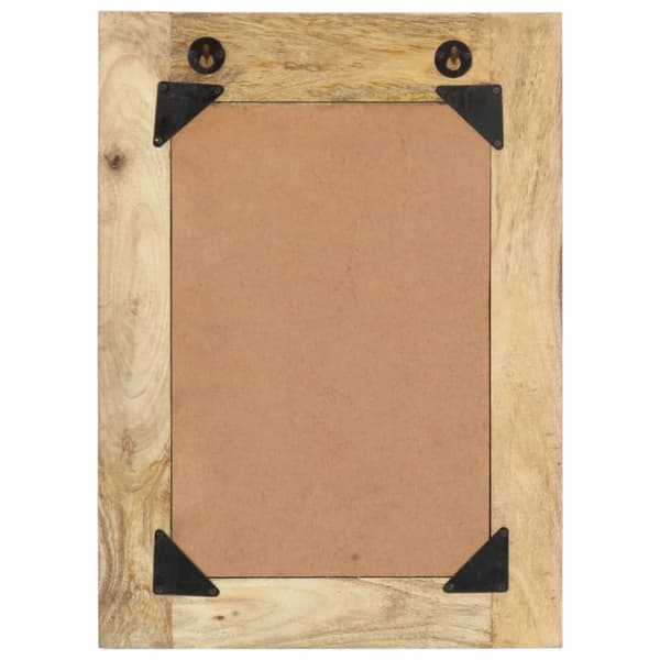 vidaXL Käsin maalattu peili 40x55 cm täysi mangopuu -  Peilit
