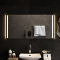 Miniatyrbild 1 av 6: vidaXL Badrumsspegel LED 100x50 cm -  Speglar
