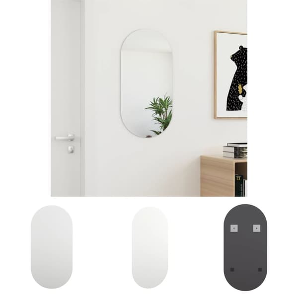 The Living Store spejl 80x40 cm glas -  Spejle