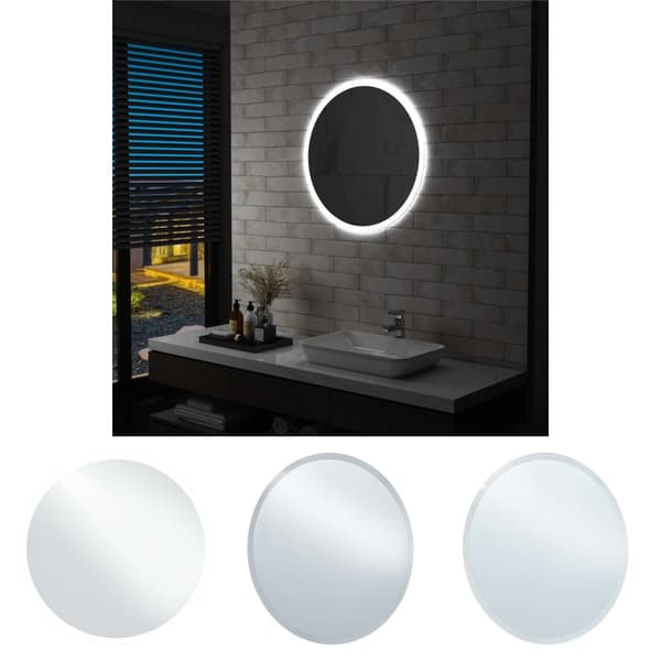 The Living Store Badrumsspegel LED 70 cm - Speglar