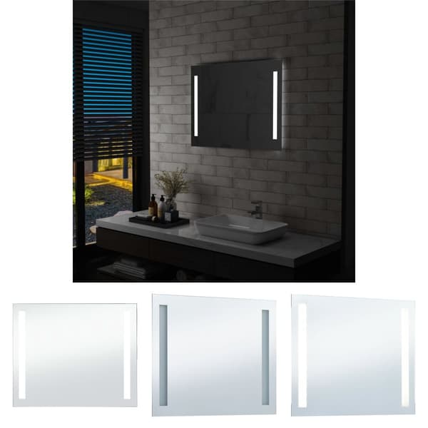 The Living Store Badrumsspegel LED 80x60 cm - Speglar