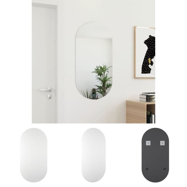 The Living Store spejl 100x50 cm glas -  Spejle
