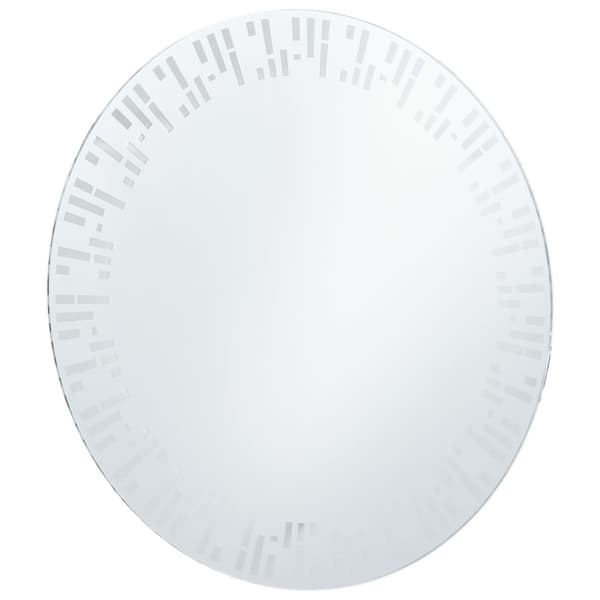 The Living Store badeværelsesspejl med LED-lys 80 cm -  Spejle