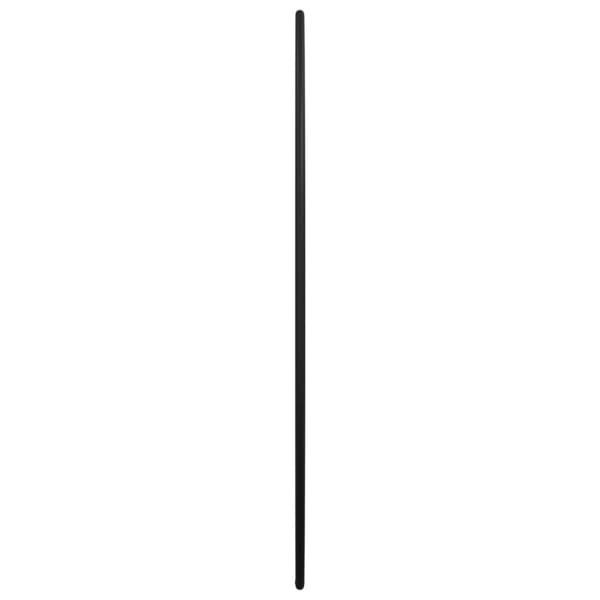 The Living Store vægspejl Ø 50 cm rundt sort -  Spejle