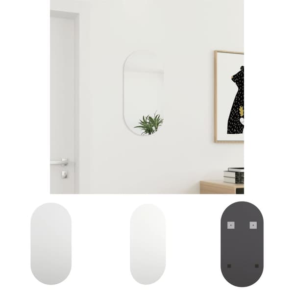The Living Store spejl 60x30 cm glas -  Spejle