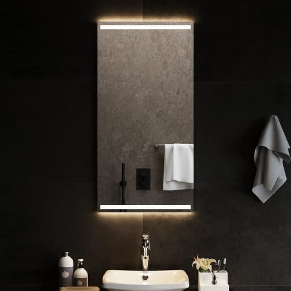 The Living Store Badrumsspegel LED 50x100 cm -  Speglar