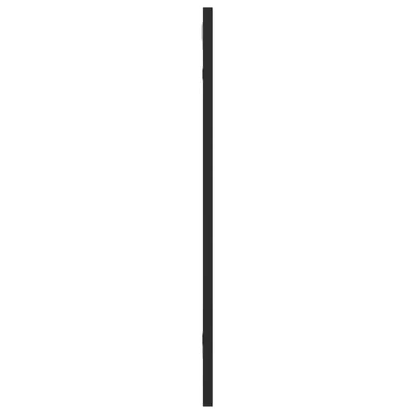 The Living Store Väggspegel svart 30x60 cm rektangulär järn -  Speglar