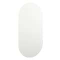 Miniatyrbild 5 av 11: The Living Store Spegel med LED-lampor 60x30 cm glas oval -  Speglar