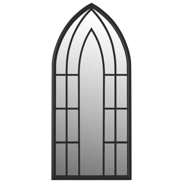 Spejle - Living havespejl 100x45 cm jern sort