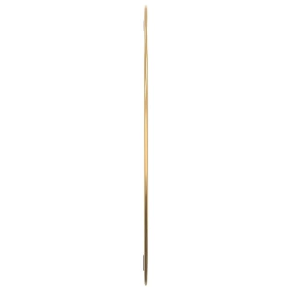 Spejle - Living vægspejl Ø 40 cm rund guldfarvet