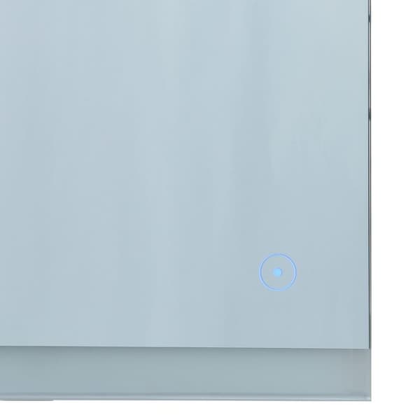 Spejle - Living LED-spejl til badeværelset med berøringssensor 80x60 cm