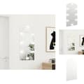 Miniatyrbild 1 av 11: Speglar - Living Spegel med LED-lampor 90x45 cm glas valvformad (335864+326089)