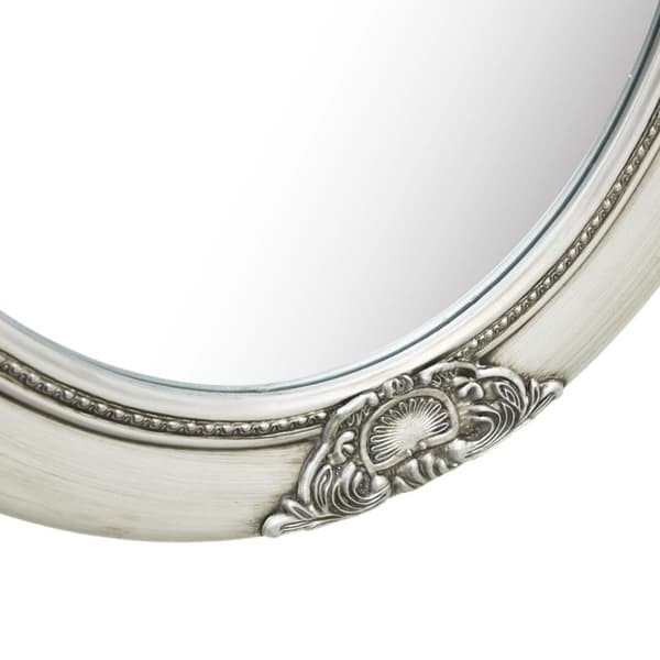 Speglar - Living Väggspegel barockstil 50x70 cm silver