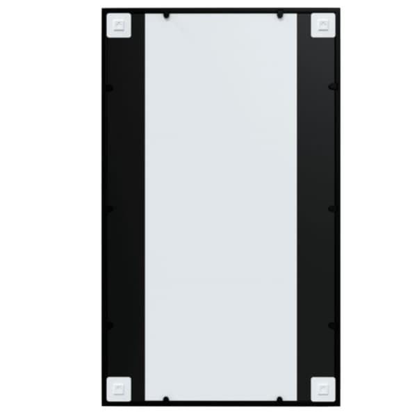 Seinäpeilit 3 kpl musta 100x60 cm metalli - Peili - Peilit - Home & Living