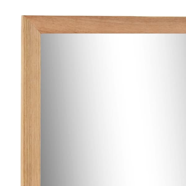 Badeværelsespejl 60 x 12 x 62 cm massivt valnøddetræ - Badeværelsesspejl - Badeværelsesspejle - Home & Living