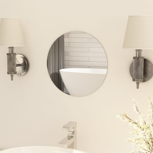 Spejl uden ramme 30 cm rund glas - Vægspejl. Vægspejle - Spejlglas - Home & Living