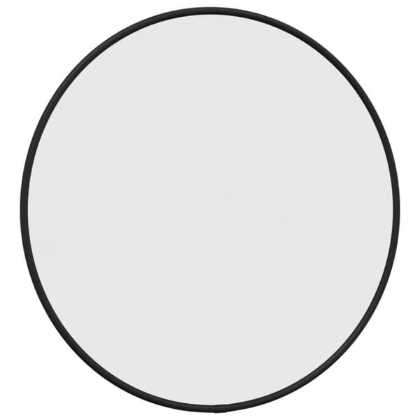 Vægspejl Ø 40 cm rundt sort - Vægspejl - Vægspejle - Home & Living