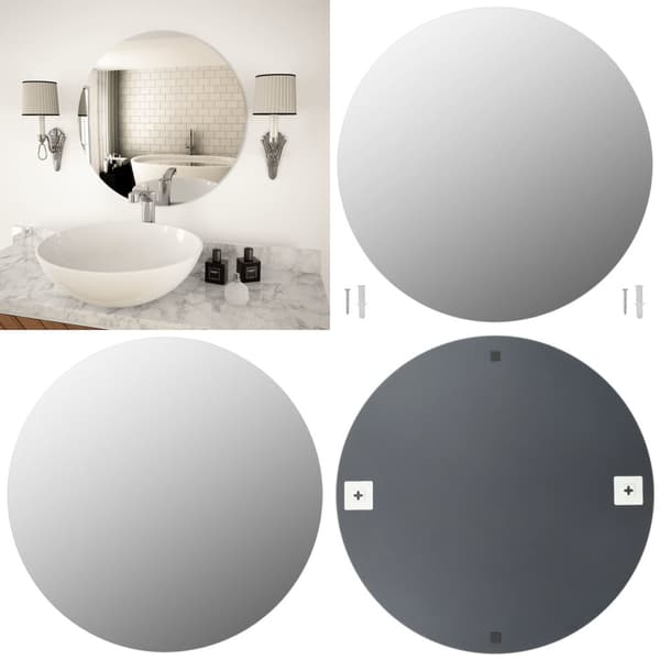 Vægspejl 60 cm rundt glas - Vægspejl - Vægspejle - Home & Living