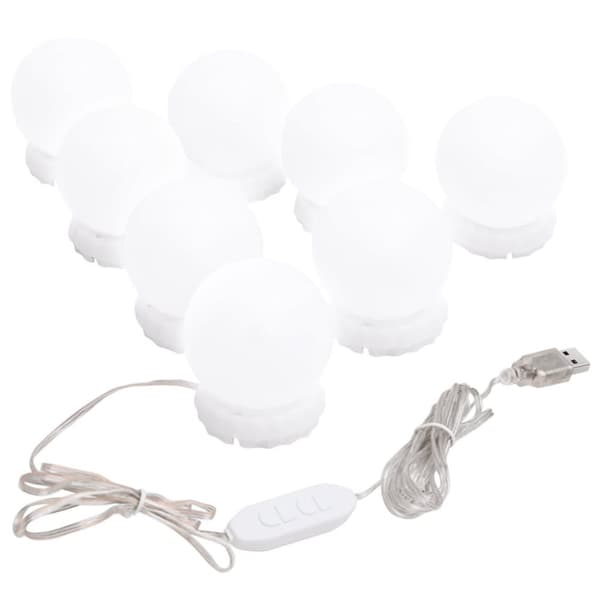 Seinäpeili LED-valoilla neliö lasi - Seinäpeili LED-valolla - Seinäpeilit LED-valoilla - Home & Living