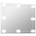 Miniatyrbild 3 av 11: Väggspegel utan ram LED-belysning rektangulär - Väggspegel Med Led - Väggspeglar Med Led - Home & Living