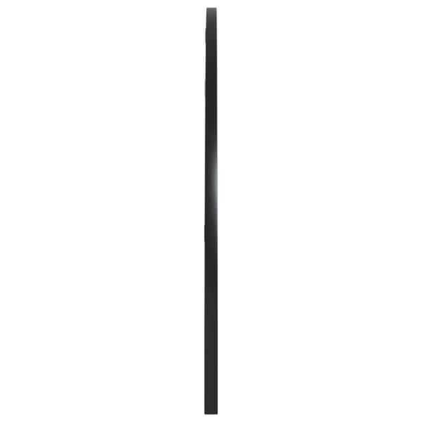Seinäpeili musta 100x50 cm kaari rauta