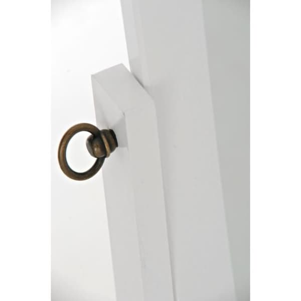Ståspegel - CLP - Yolanda - Träram - Höjd 150 cm - Vit - Modern Design