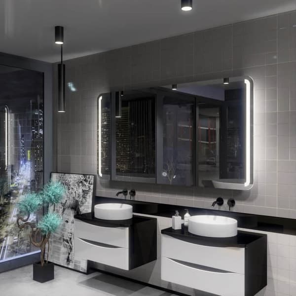 Alasta, LED Spegel med Touch Switch, Oslo 200x90 cm