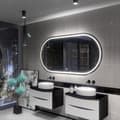 Miniatyrbild 3 av 4: LED Spegel med Touch Switch ALASTA Palermo 100x60 cm