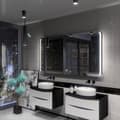 Miniatyrbild 3 av 4: LED Spegel med Touch Switch ALASTA Oslo 170x70 cm