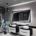Miniatyrbild 3 av 4: LED Spegel med Touch Switch ALASTA Berlin 190x60 cm