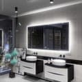 Miniatyrbild 3 av 4: Alasta, LED-spegel med Touch Switch, Boston 50x50 cm
