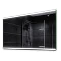 Miniatyrbild 1 av 4: Alasta Brasil LED-spegel 80x80 cm med touch-omkopplare