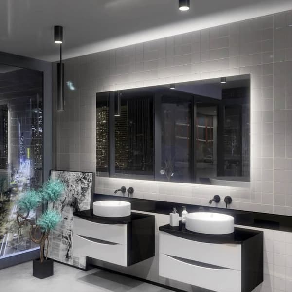 Alasta, LED Spegel med Touch Switch, Dubai 160x70 cm