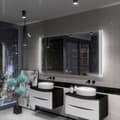 Miniatyrbild 3 av 4: LED Spegel med Touch Switch Alasta Arica 130x80 cm
