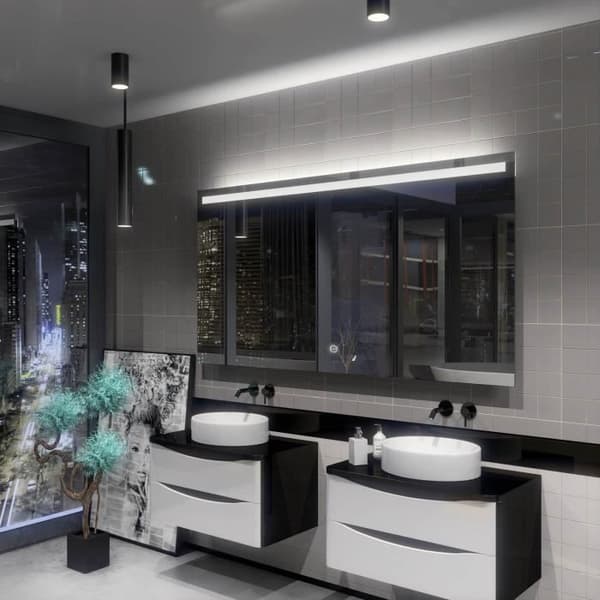 Alasta, LED Spegel med Touch Switch, Giza 200x90 cm