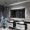 Miniatyrbild 3 av 4: Alasta, LED Spegel med Touch Switch, Lisbona 70x50 cm